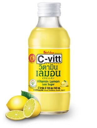 Thực phẩm bổ sung: nước chanh vitamin C C-vitt